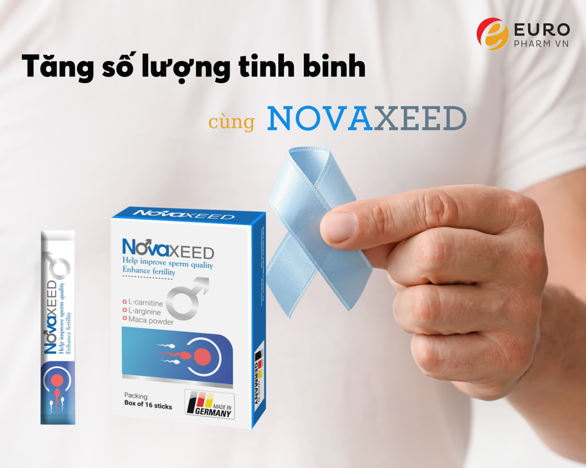 novaxeed giúp tinh trùng khỏe mạnh