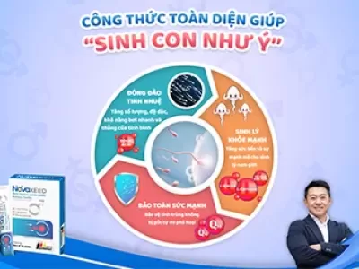 Thành phần Novaxeed: Công thức toàn diện giúp “Sinh con như ý”