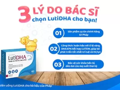 LutiDHA uống có tốt không