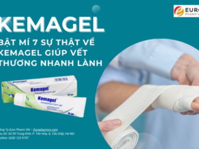 Bật mí 7 sự thật về Kemagel giúp vết thương nhanh lành