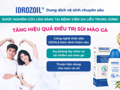 Idrozoil Sử Dụng Trong Phác Đồ Điều Trị Sùi Mào Gà Tại BV Da Liễu Trung Ương