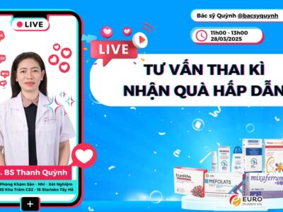 Mẹ Khỏe Con Toàn Diện: Euro Pharm VN Hợp Tác Cùng Phòng Khám BS Kha Trâm